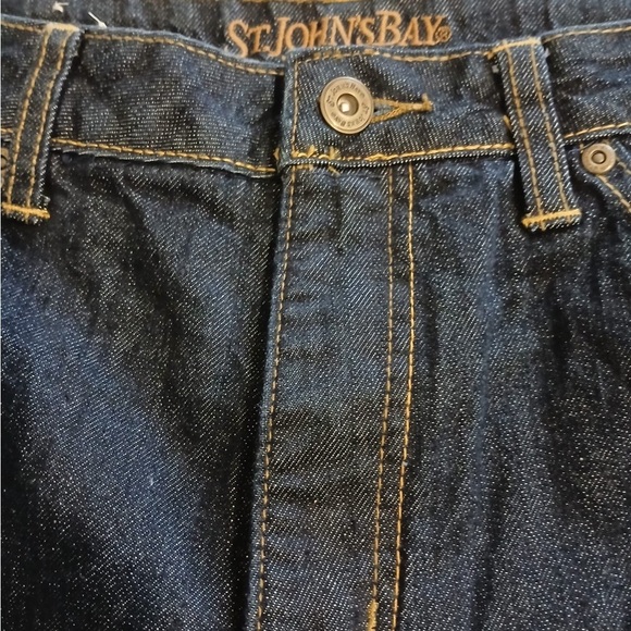 NWOT..St. John's Bay Blue Straight Leg Jeans - Picture 12 of 13